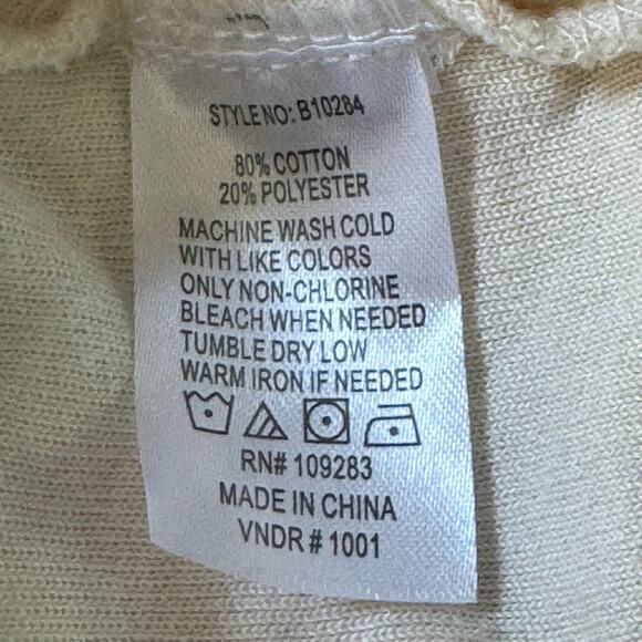 VINTAGE HAVANA CROPPED V-NECK COLLARED TEE IN TIE DYE NWT WOMEN'S SIZE MEDIUM - Picture 6 of 7